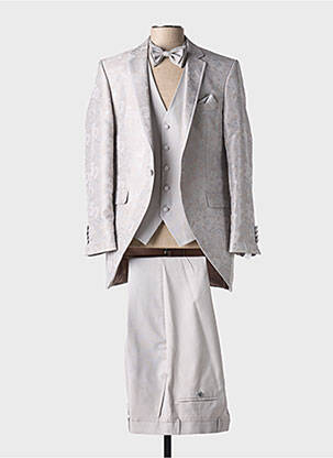 Costume de cérémonie poches beige ADIMO homme