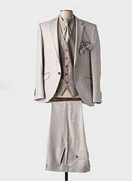 Costume de cérémonie poches beige ADIMO homme