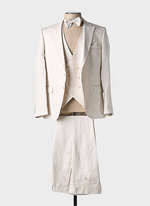 Costume de cérémonie bas pantalon beige ADIMO homme