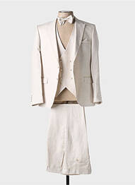 Costume de cérémonie poches beige ADIMO homme