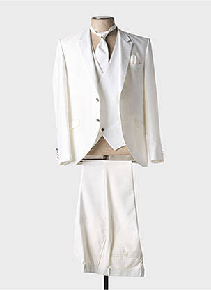 Costume de cérémonie poches blanc ADIMO homme