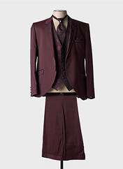 Costume de cérémonie rouge ADIMO pour homme seconde vue