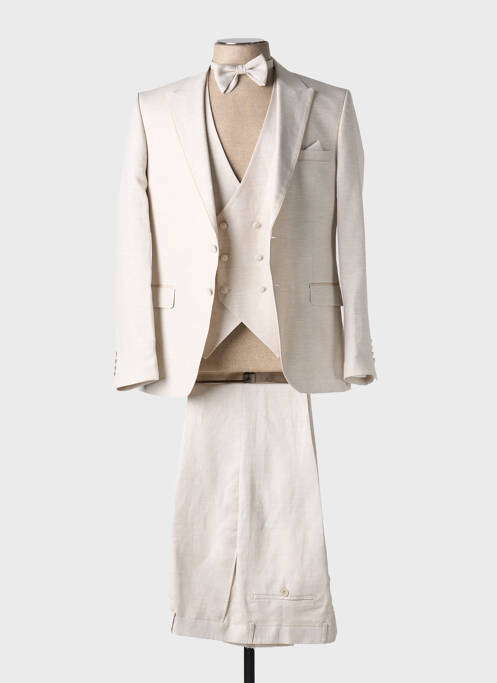 Costume de cérémonie beige ADIMO pour homme