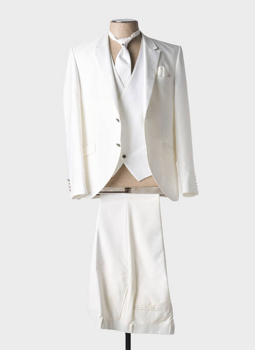 Costume de cérémonie blanc ADIMO pour homme