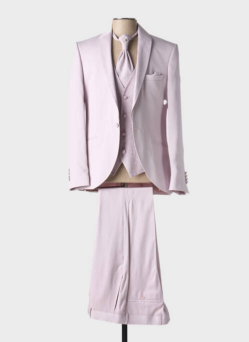Costume de ville violet ADIMO pour homme