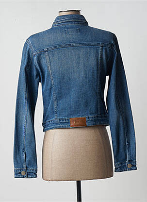 Veste en jean strass bleu PAUL BRIAL femme