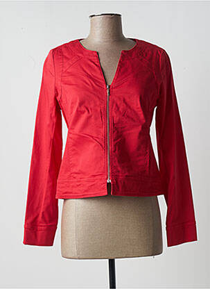 Veste casual poches rouge PAUL BRIAL femme