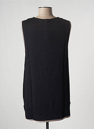 Tunique sans manche coupe cintrée noir MALOKA femme