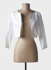 Boléro blanc PAUL BRIAL pour femme seconde vue