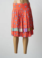 Jupe mi-longue orange PAUL BRIAL pour femme seconde vue
