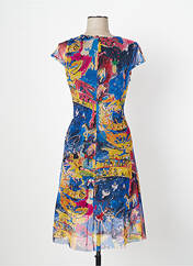 Robe mi-longue bleu MALOKA pour femme seconde vue