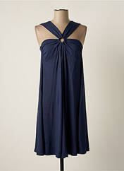 Robe mi-longue bleu MALOKA pour femme seconde vue