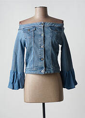 Veste en jean bleu PAUL BRIAL pour femme seconde vue