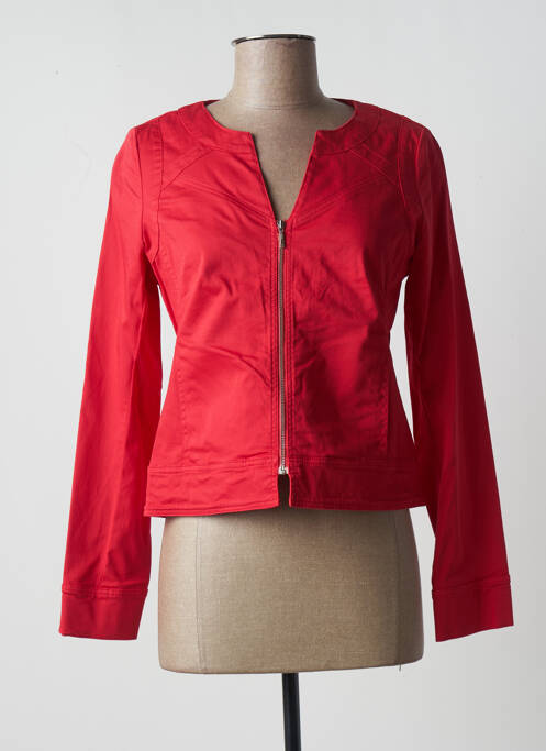 Veste casual poches rouge PAUL BRIAL femme