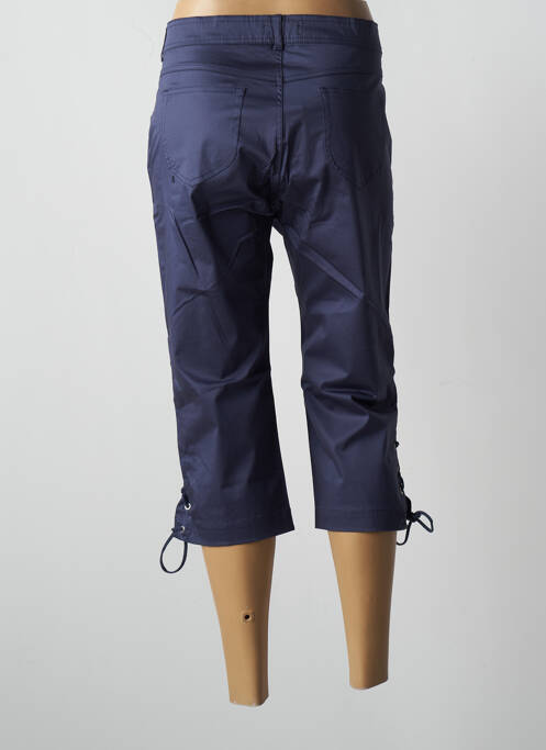 Pantacourt bleu PAUL BRIAL pour femme
