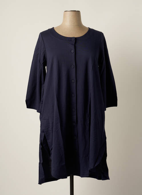 Robe mi-longue bleu G!OZE pour femme