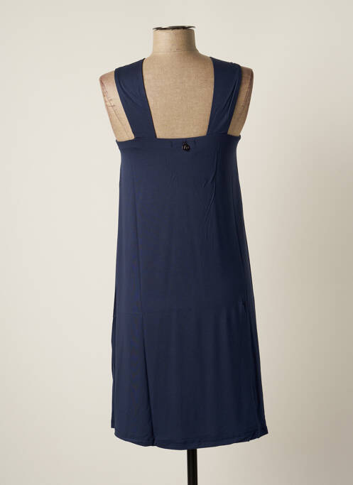 Robe mi-longue bleu MALOKA pour femme