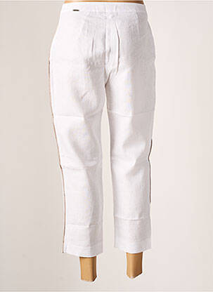 Pantacourt taille normale taille normale blanc MALOKA femme