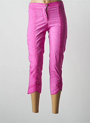 Pantacourt taille normale taille normale rose MALOKA femme