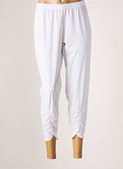 Pantacourt blanc G!OZE pour femme seconde vue