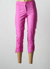 Pantacourt rose MALOKA pour femme seconde vue