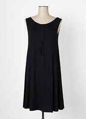 Robe mi-longue noir MALOKA pour femme seconde vue