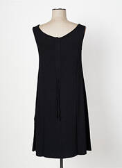 Robe mi-longue noir MALOKA pour femme seconde vue