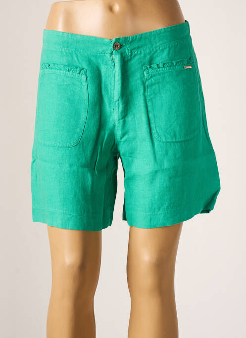 Bermuda vert MALOKA pour femme