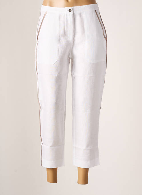 Pantacourt blanc MALOKA pour femme