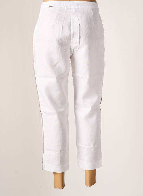 Pantacourt blanc MALOKA pour femme