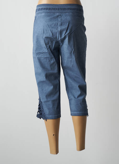 Pantacourt bleu MALOKA pour femme