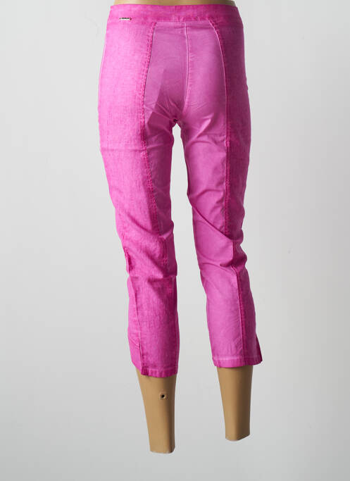 Pantacourt rose MALOKA pour femme