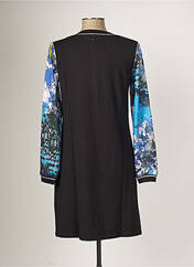 Robe mi-longue bleu MALOKA pour femme seconde vue