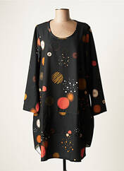 Robe mi-longue noir G!OZE pour femme seconde vue