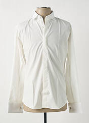 Chemise manches longues blanc ADIMO pour homme seconde vue