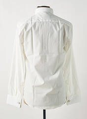 Chemise manches longues blanc ADIMO pour homme seconde vue