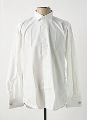 Chemise manches longues blanc ADIMO pour homme seconde vue