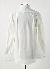 Chemise manches longues blanc ADIMO pour homme seconde vue