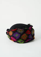 Bonnet noir TELMAIL pour femme seconde vue