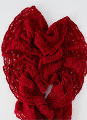 Echarpe rouge TELMAIL pour femme seconde vue
