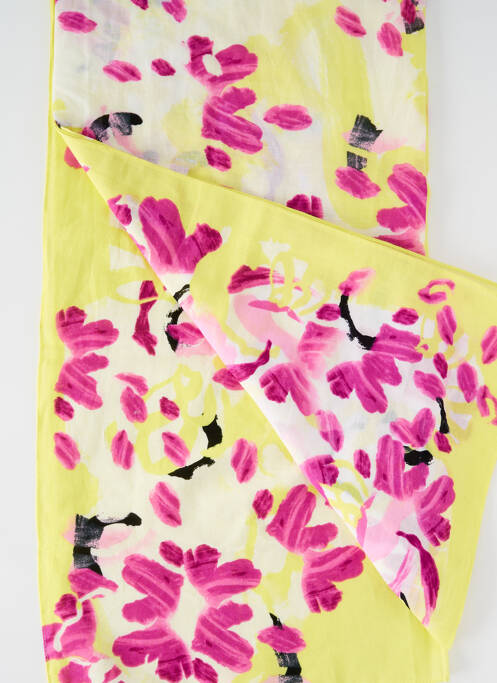 Echarpe jaune TAIFUN pour femme