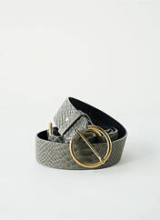 Ceinture gris JUSTE TAILLE pour femme seconde vue