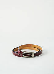 Ceinture rouge JUSTE TAILLE pour femme seconde vue