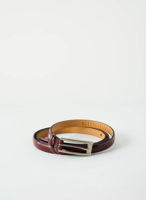 Ceinture effet matière satinée rouge JUSTE TAILLE femme