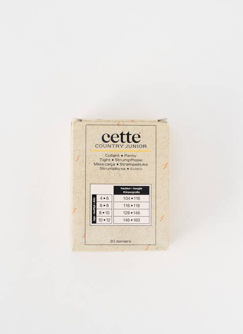 Collants noir CETTE pour fille