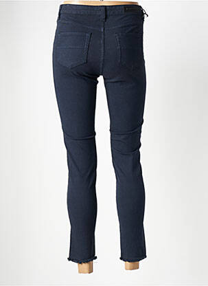 Pantalon 7/8 stretch taille normale bleu DENIM STUDIO femme