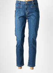 Jeans coupe slim bleu DENIM STUDIO pour femme seconde vue