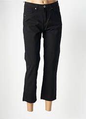 Pantalon 7/8 noir DENIM STUDIO pour femme seconde vue