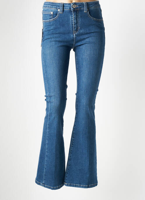 Jean coupe flare bleu DENIM STUDIO pour femme