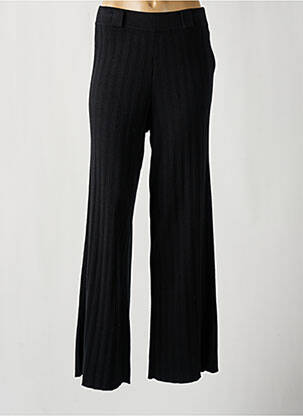 Pantalon large taille haute taille haute noir BA&SH femme